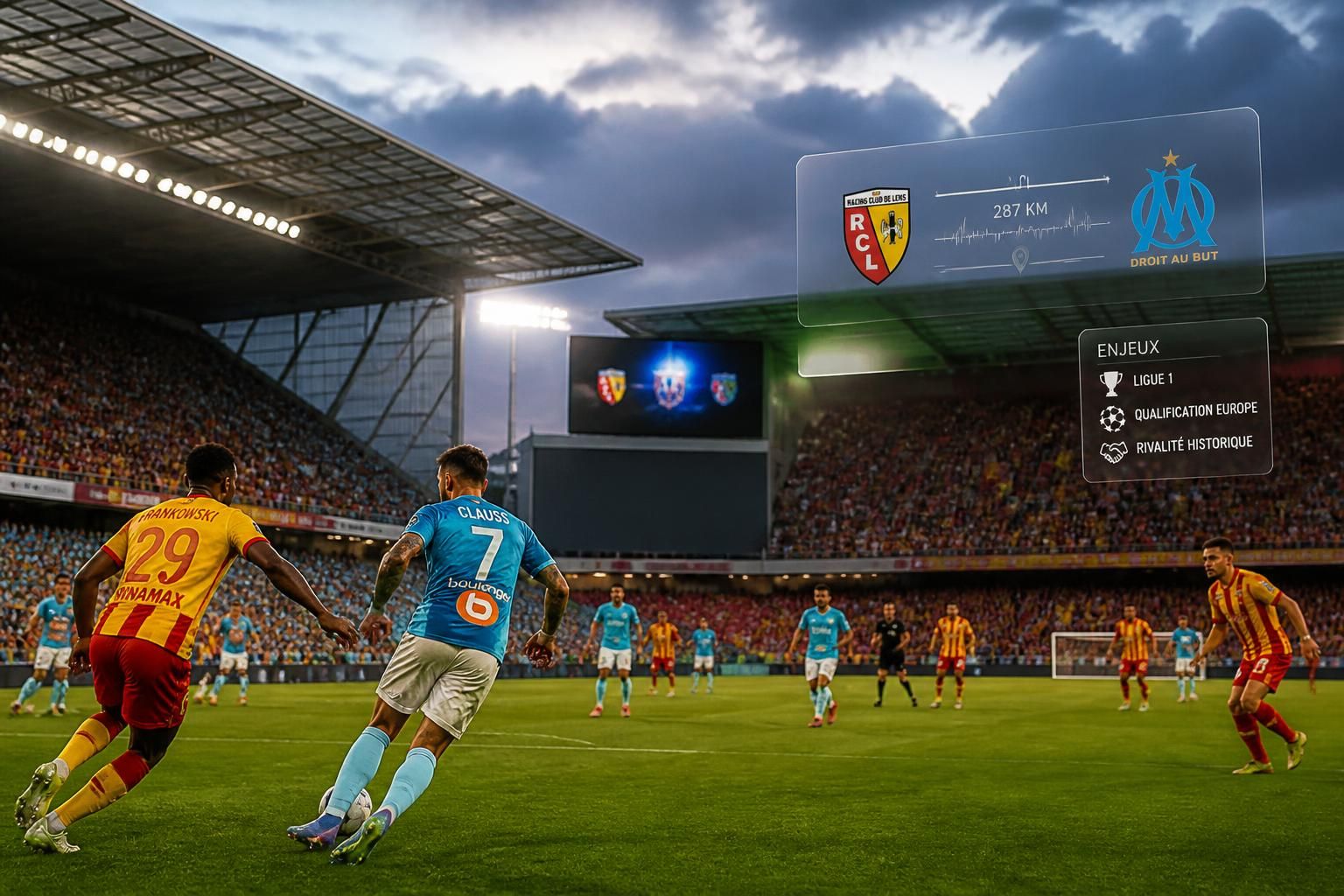 découvrez les résultats récents, la distance à parcourir et les enjeux des prochains matchs de football opposant lens à marseille, pour ne rien manquer de cette confrontation passionnante.